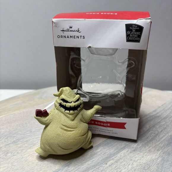 Hallmark Nightmare Before Christmas Oogie Boogie Christmas Holiday Ornament - Picture 2 of 6